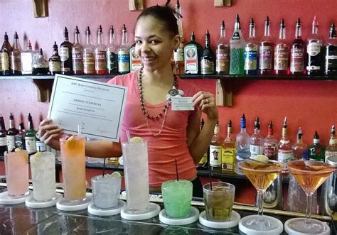 Abc bartending - There are literally thousands of Bartender Jobs throughout the country. The U.S. Department of Labor estimates the need for 100,000 new Bartenders through 2030! The demand for Certified Bartenders has grown year after year. Bartending is a fun & high-paying job, full and part-time.